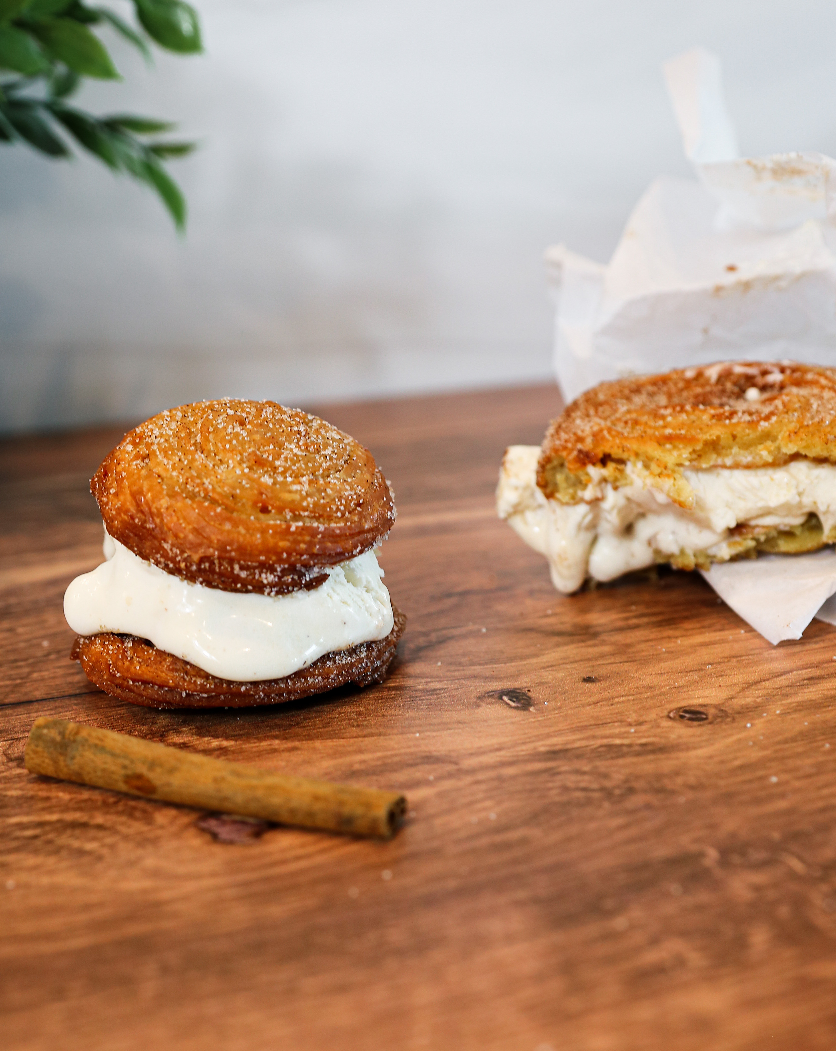 Churro Ice Cream Sandwich