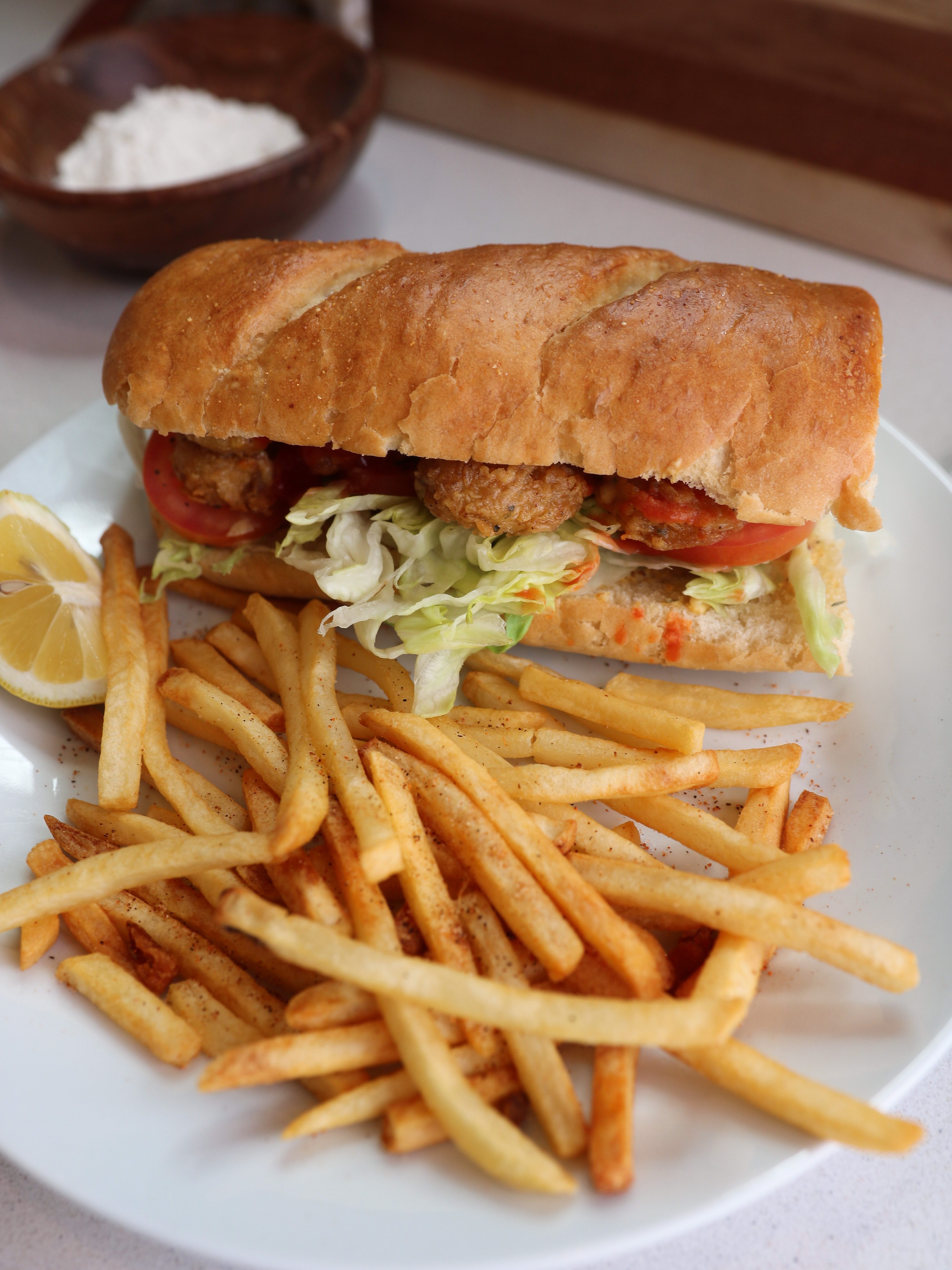 The Best Shrimp Po’boy
