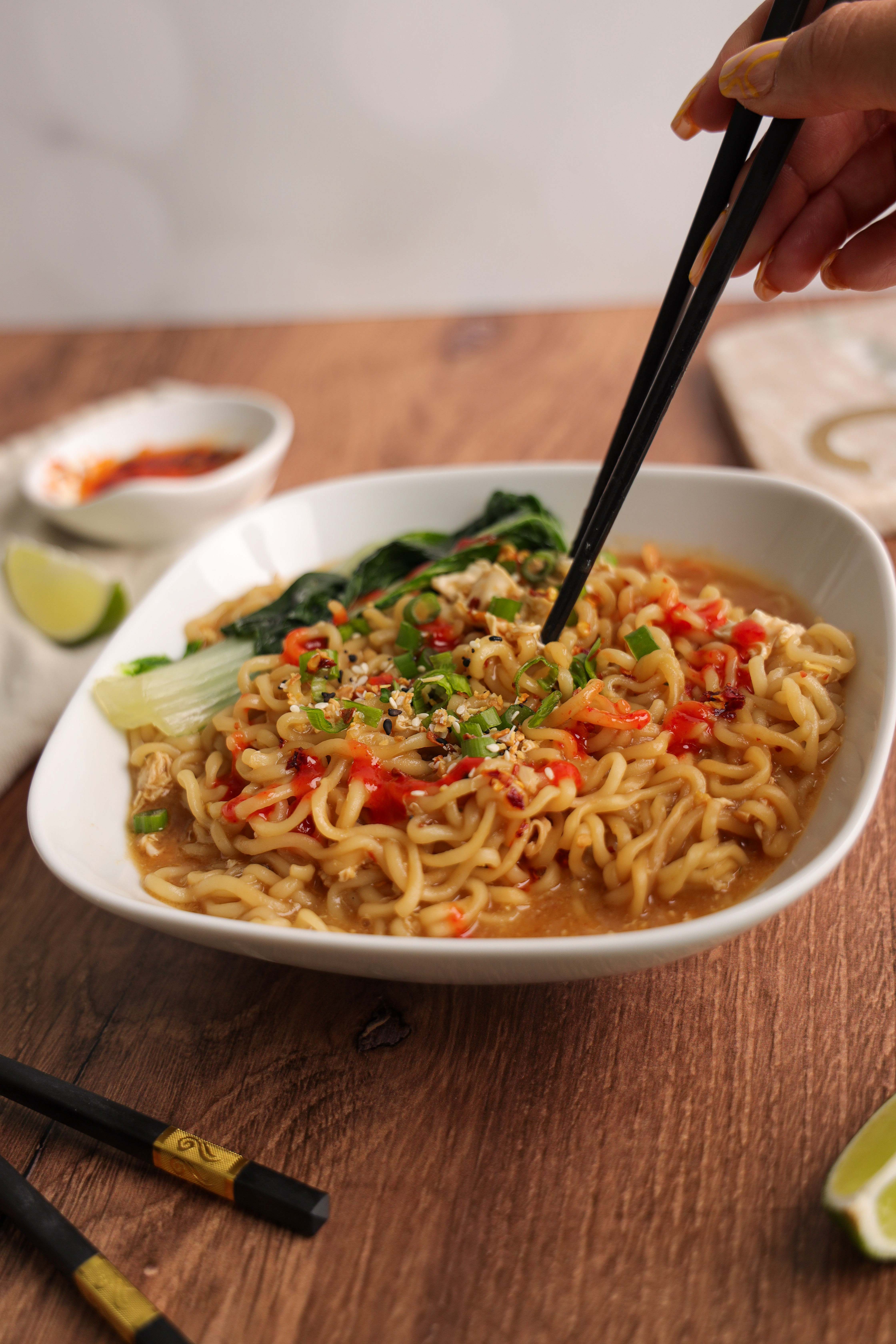 Easy 20-minute Chili Garlic Ramen