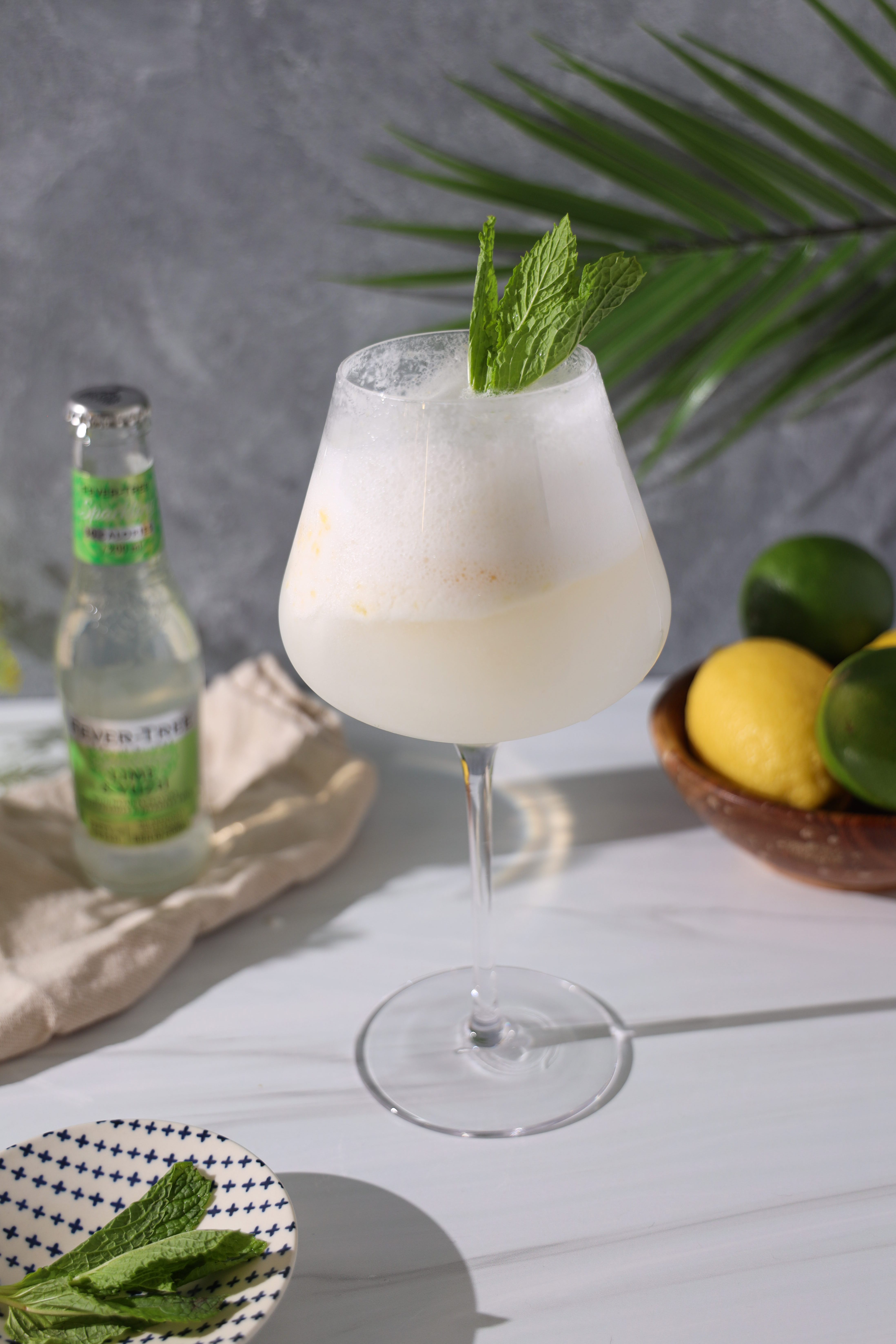 Dairy Free Summer Yuzu Spritz Mocktail