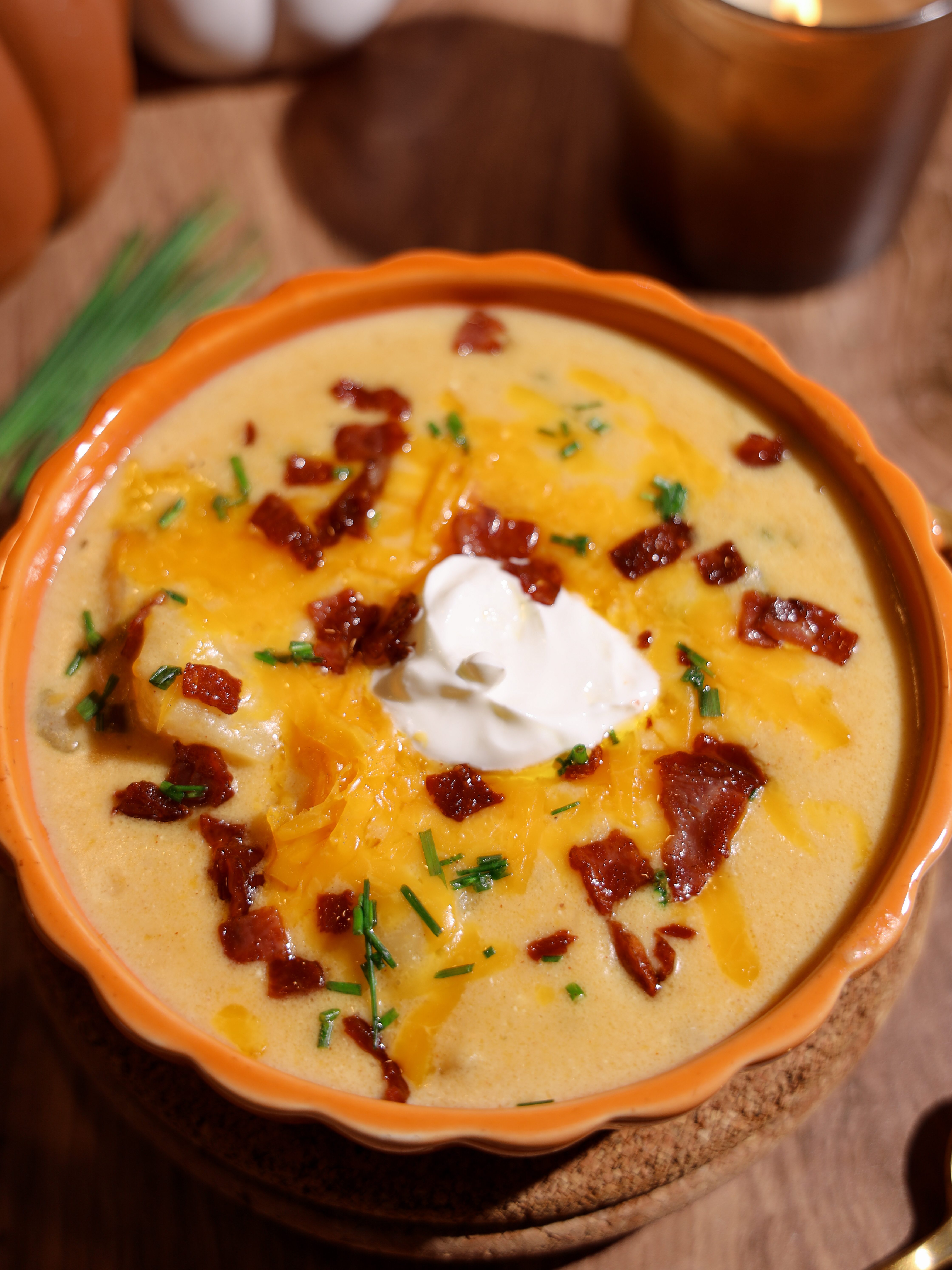 Easy One-Pot Loaded Baked Potato Soup