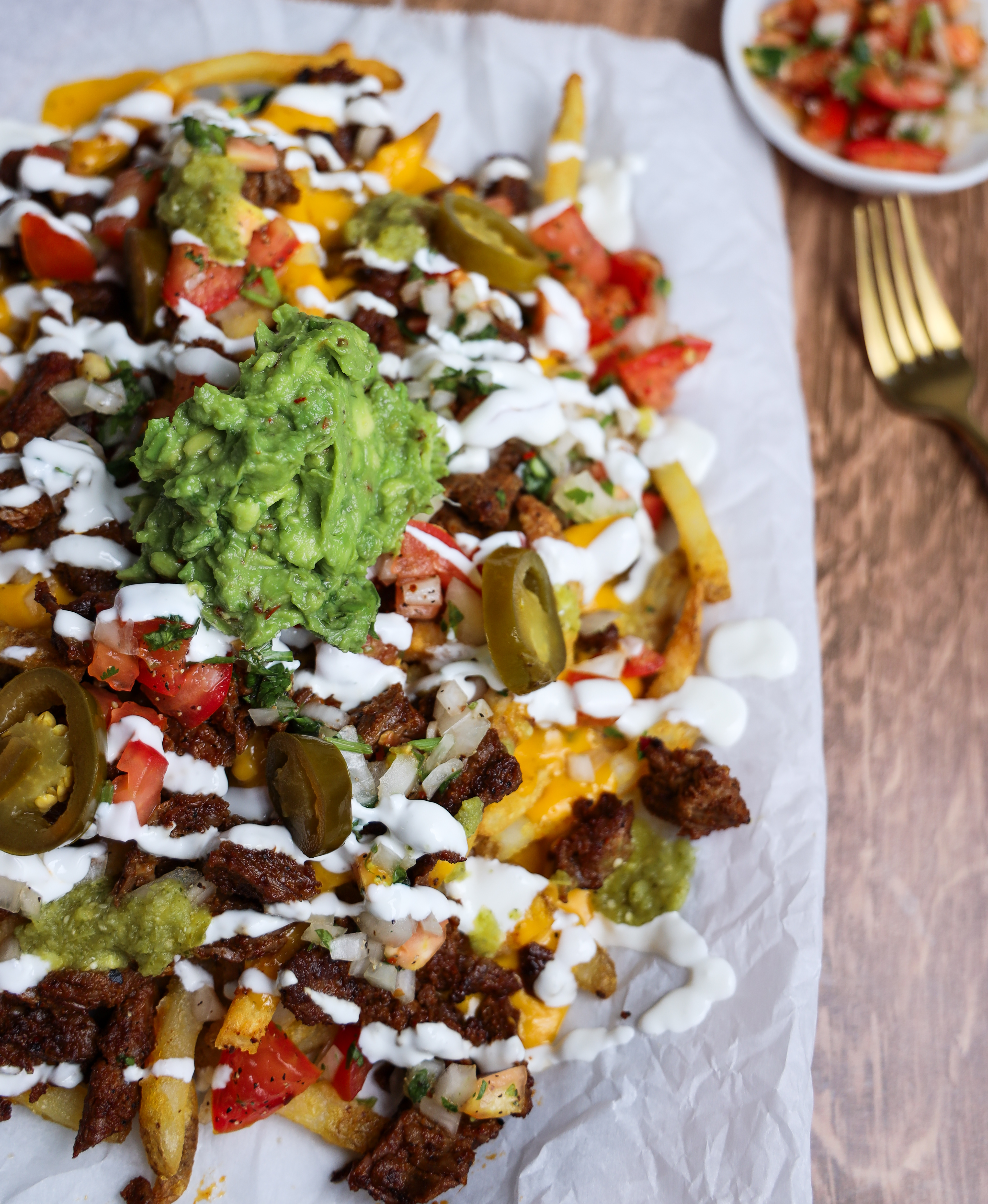 Easy Loaded Steak Fries