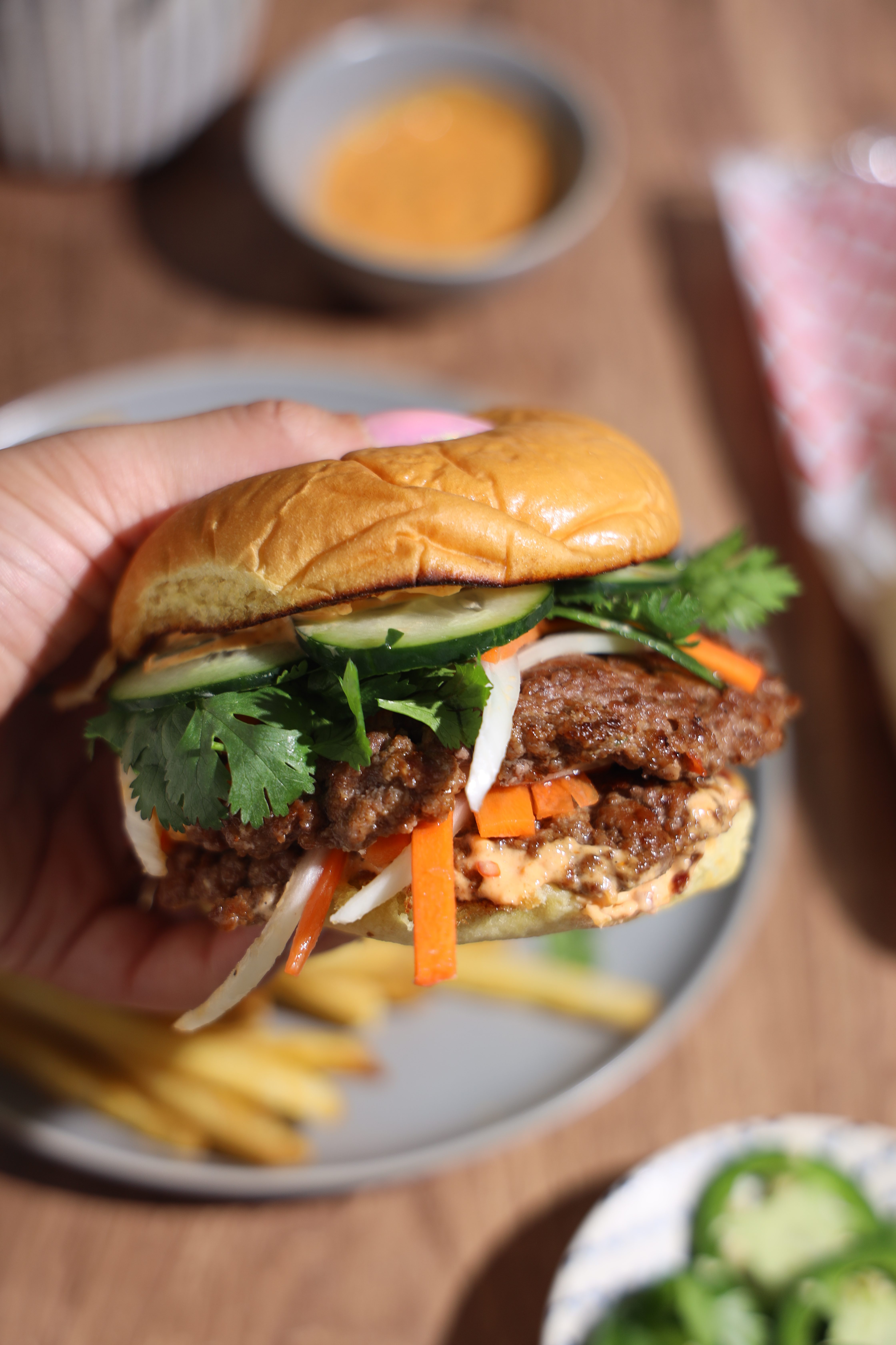 Delicious Asian Smashburger