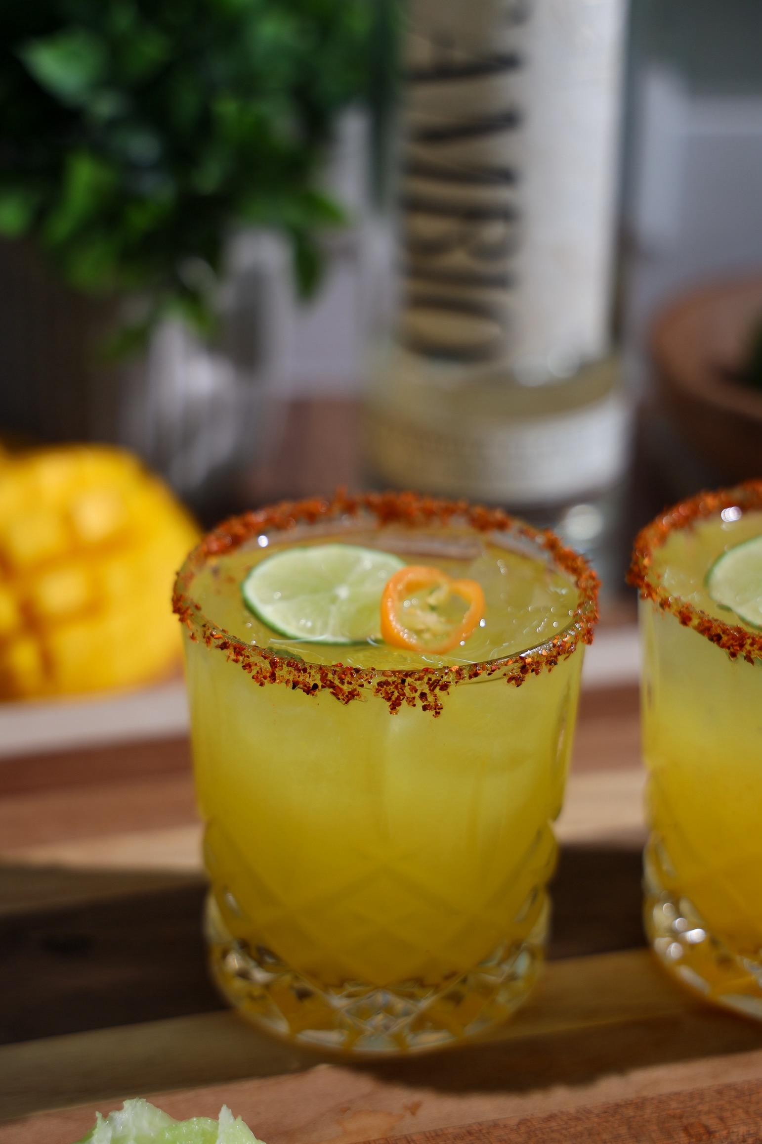 Irresistible Spicy Mango Habanero Margarita